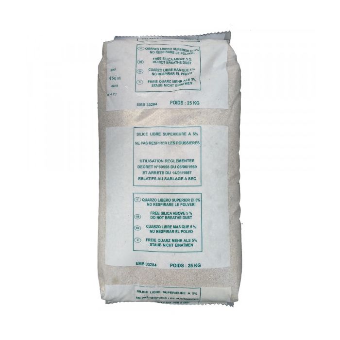 SEMANAZ - Sable interdit en sablage autorisé en humide à sec sac de 25kgs  réf GS 20/30